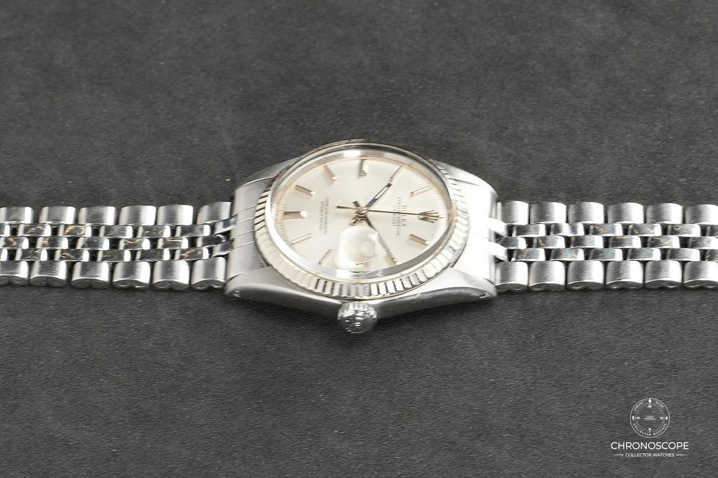 Rolex Vintage Datejust Ref. 1601 from 1975 with silver pie-pan dial - Image 6
