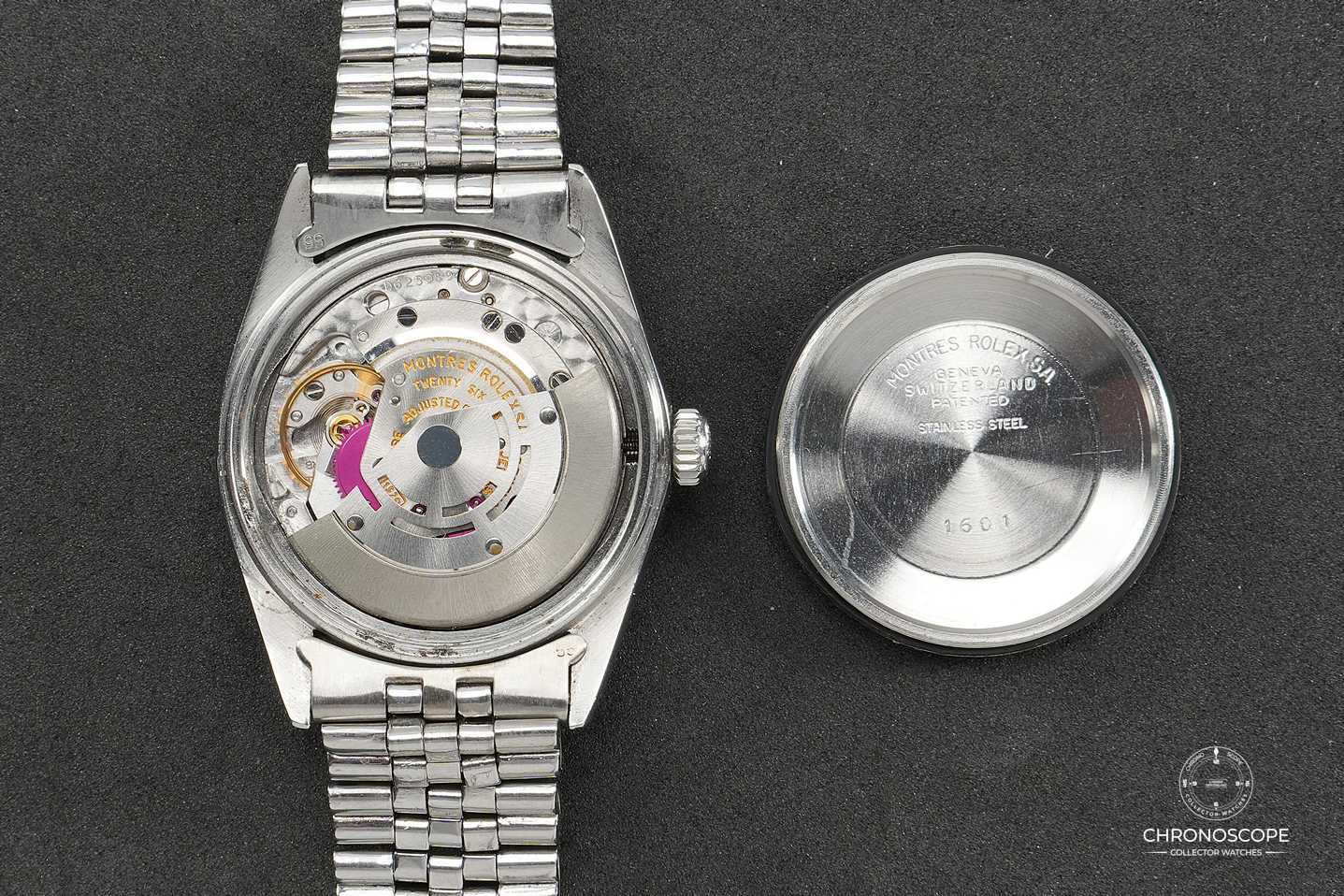Rolex Vintage Datejust Ref. 1601 from 1975 with silver pie-pan dial - Image 9
