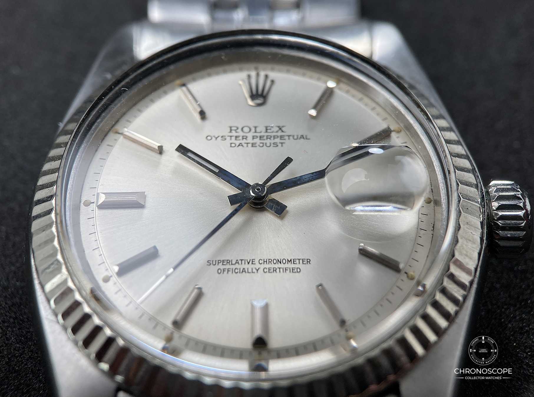 Rolex Vintage Datejust Ref. 1601 from 1975 with silver pie-pan dial - Image 11