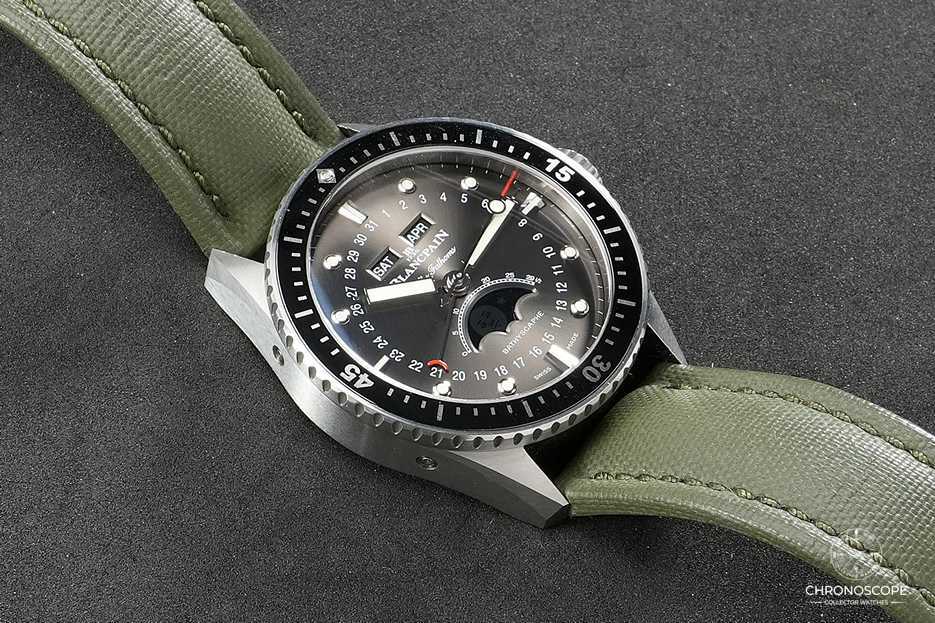 Blancpain Bathsycaphe Quantiéme Complet, Phases De Lune – Full Set – Bild 6