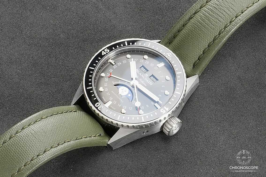 Blancpain Bathsycaphe Quantiéme Complet, Phases De Lune – Full Set – Bild 7
