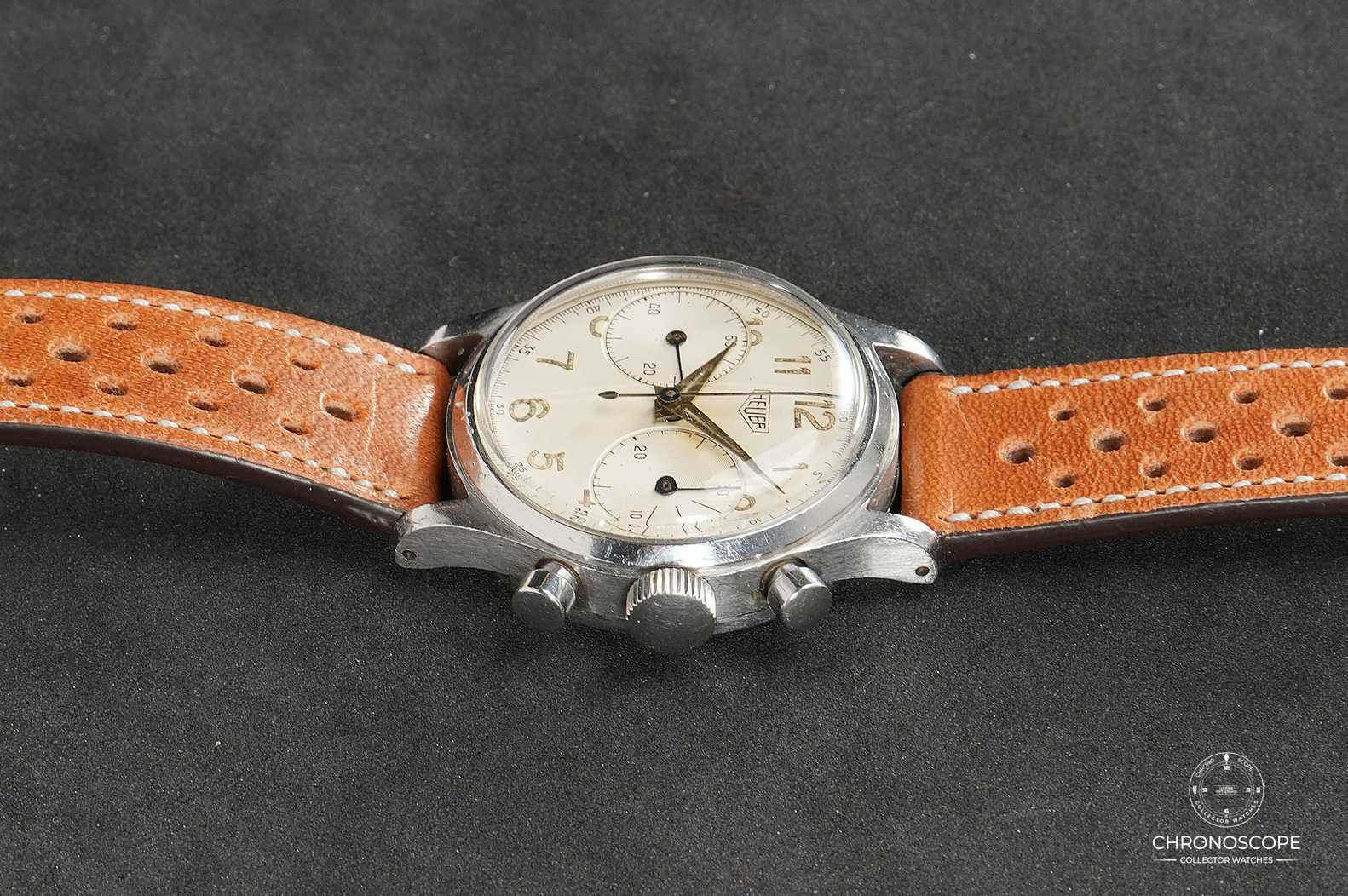 Heuer “Big Eyes” Pre Carrera Chronograph Reference 2404 - Image 3