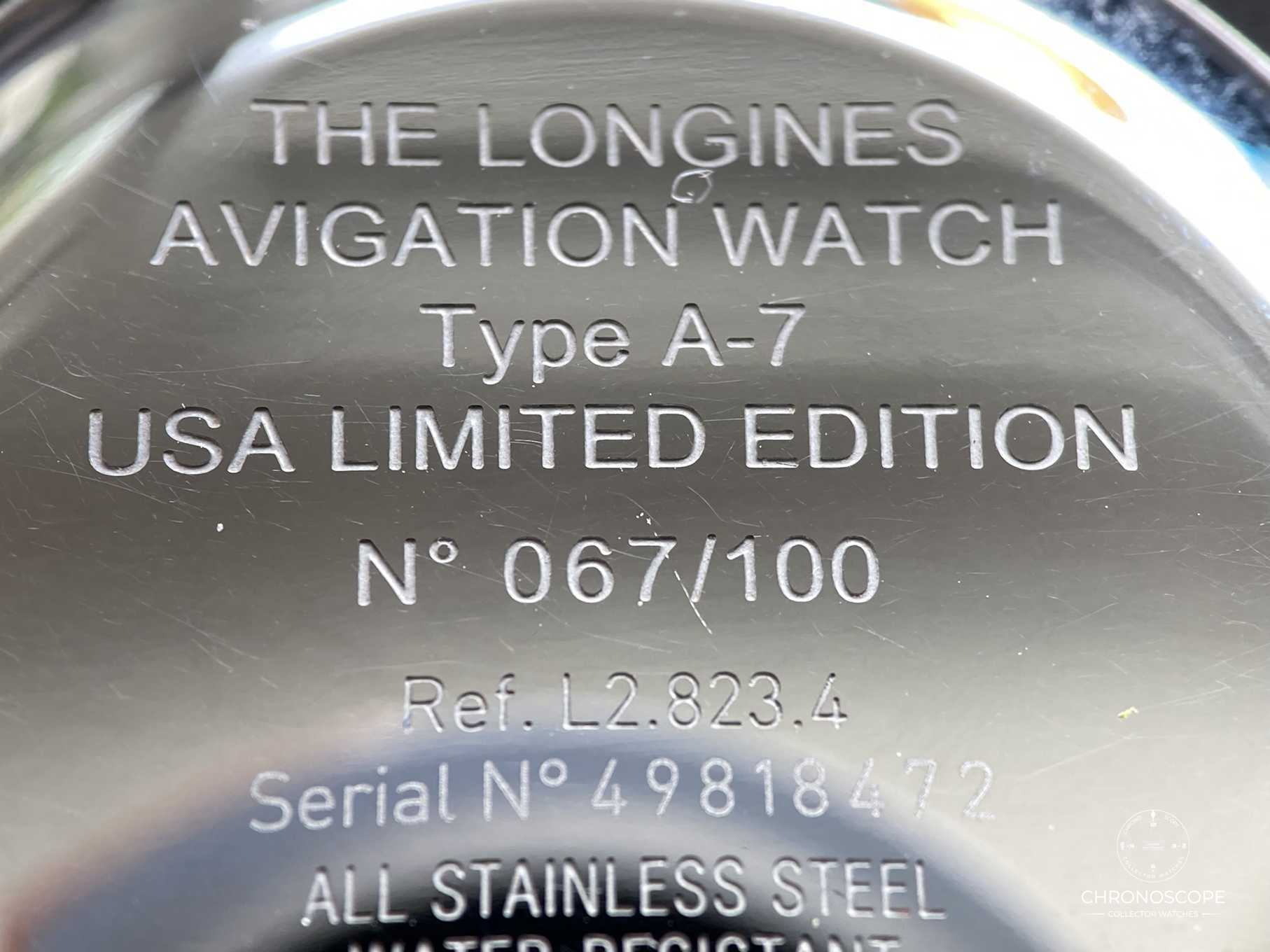 Longines Avigation Type A-7 Reference L2.823.4 Limited Edition Full Set – Bild 7
