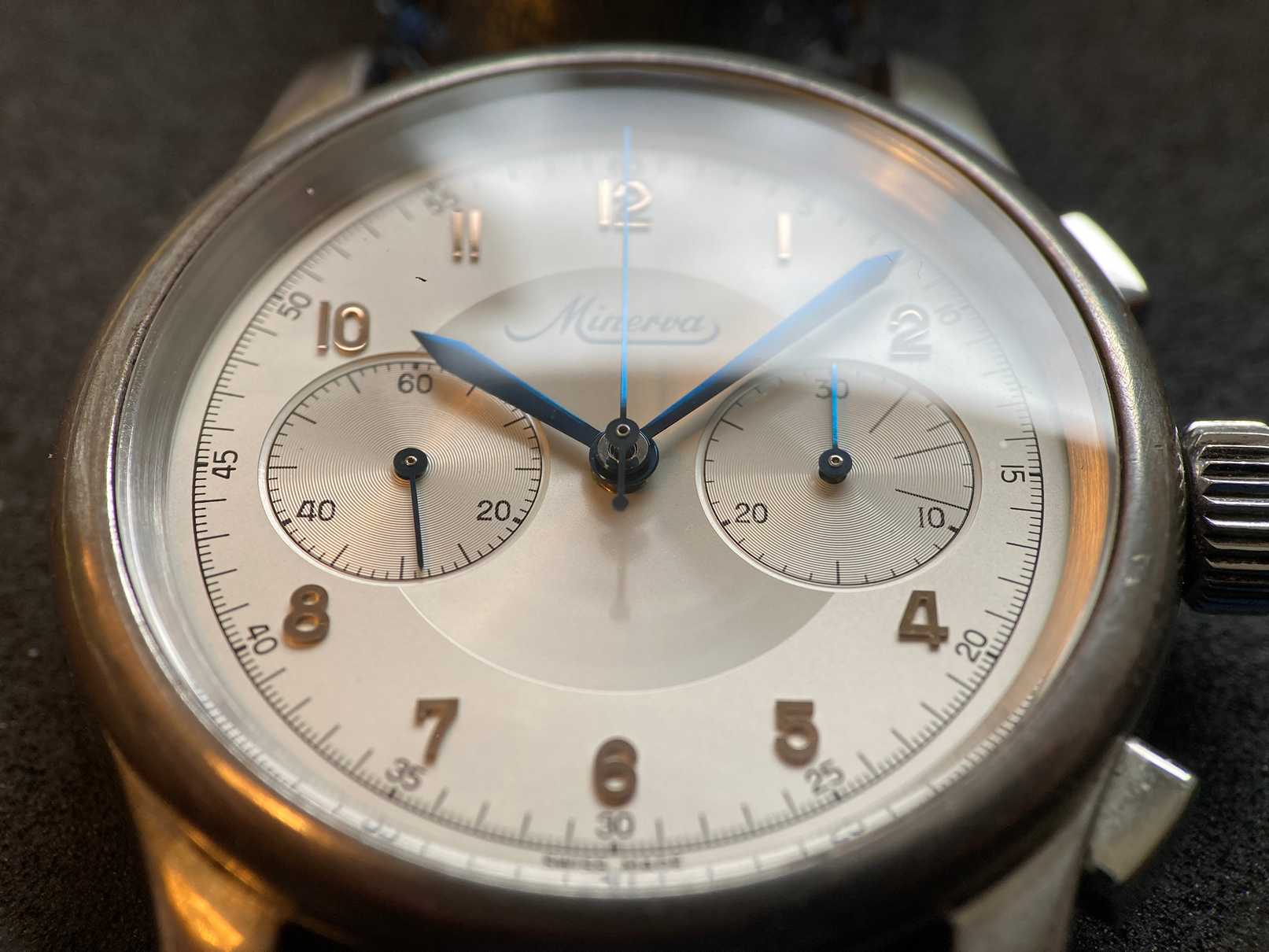 Minerva AVUS II Chronograph Reference S22-A8A , Full Set - Image 9
