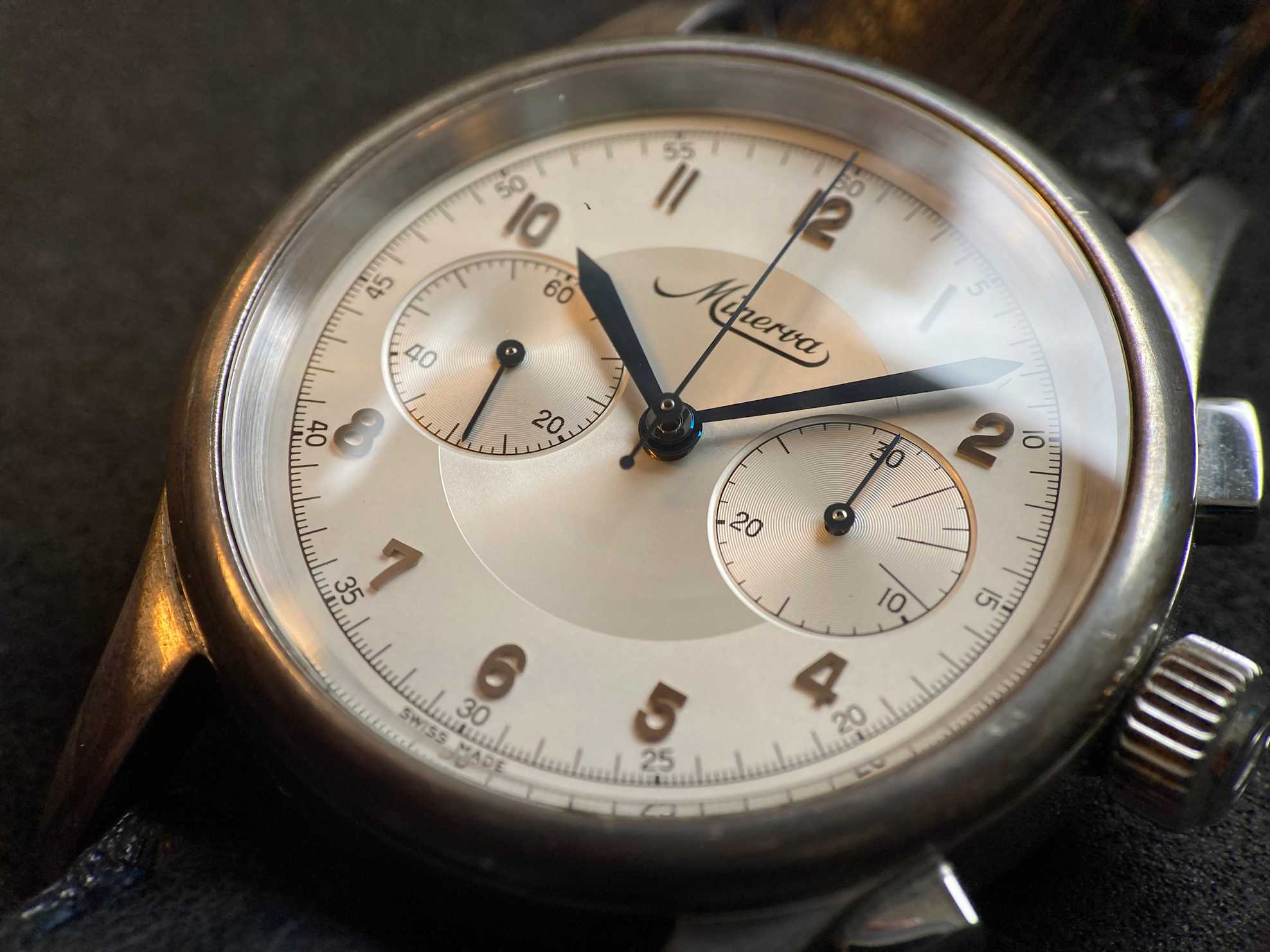 Minerva AVUS II Chronograph Reference S22-A8A , Full Set - Image 8