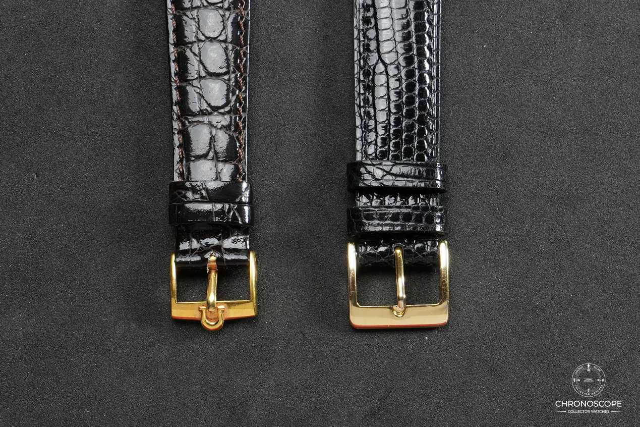 Omega 2792 in 18k gold “bombay lugs” from 1954, original box and buckle available – Bild 16