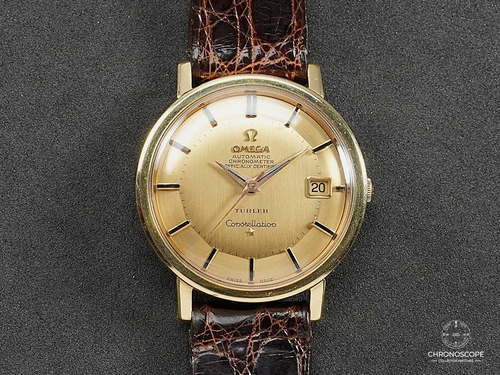 Omega_Constellation_double_signed_Turler_Pie_pan_dial_Ref_168_004_chronoscope_collector_watches
