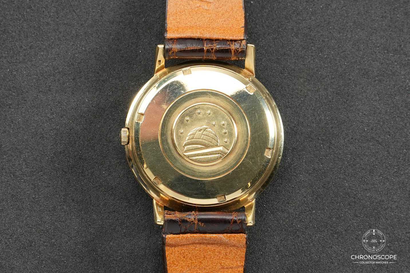 Omega Constellation double signed Türler “Pie-pan” dial,  Ref. 168.004 , unpolished. Original box and buckle available - Image 6