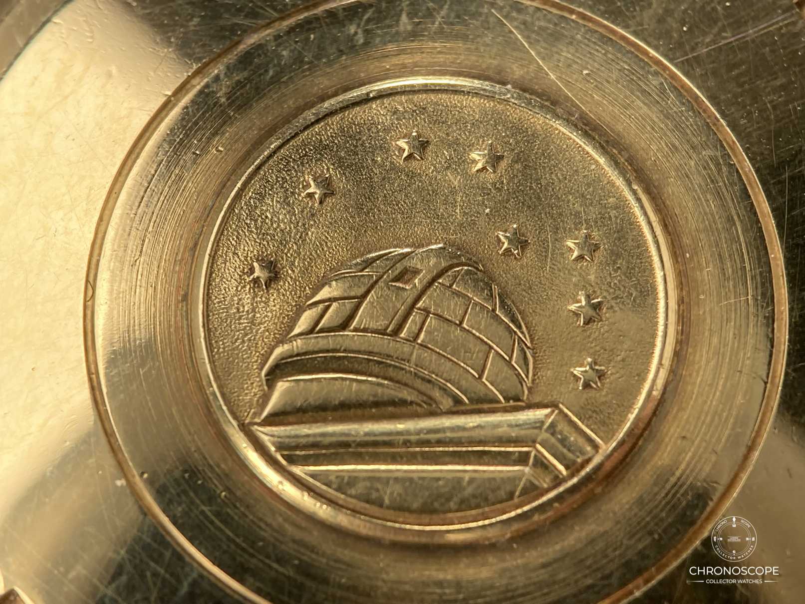 Omega Constellation double signed Türler “Pie-pan” dial,  Ref. 168.004 , unpolished. Original box and buckle available - Image 8