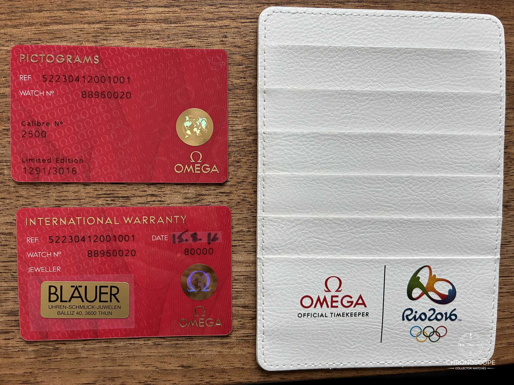 Omega Seamaster 300M “Rio 2016” Limited Edition, full set - Image 10