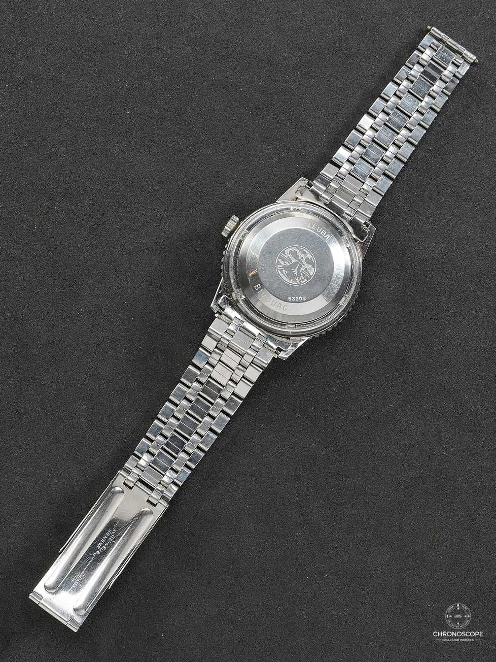Favre Leuba Bivouac Reference 53203 Original Bracelet & Rare Ivory Bezel – Bild 11