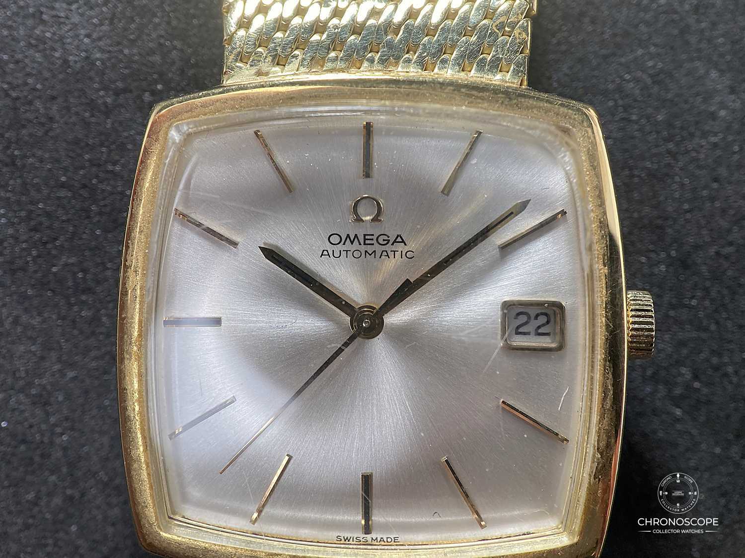 Omega DeVille 18k gold, ref.62.025, 18k gold bracelet - Image 5