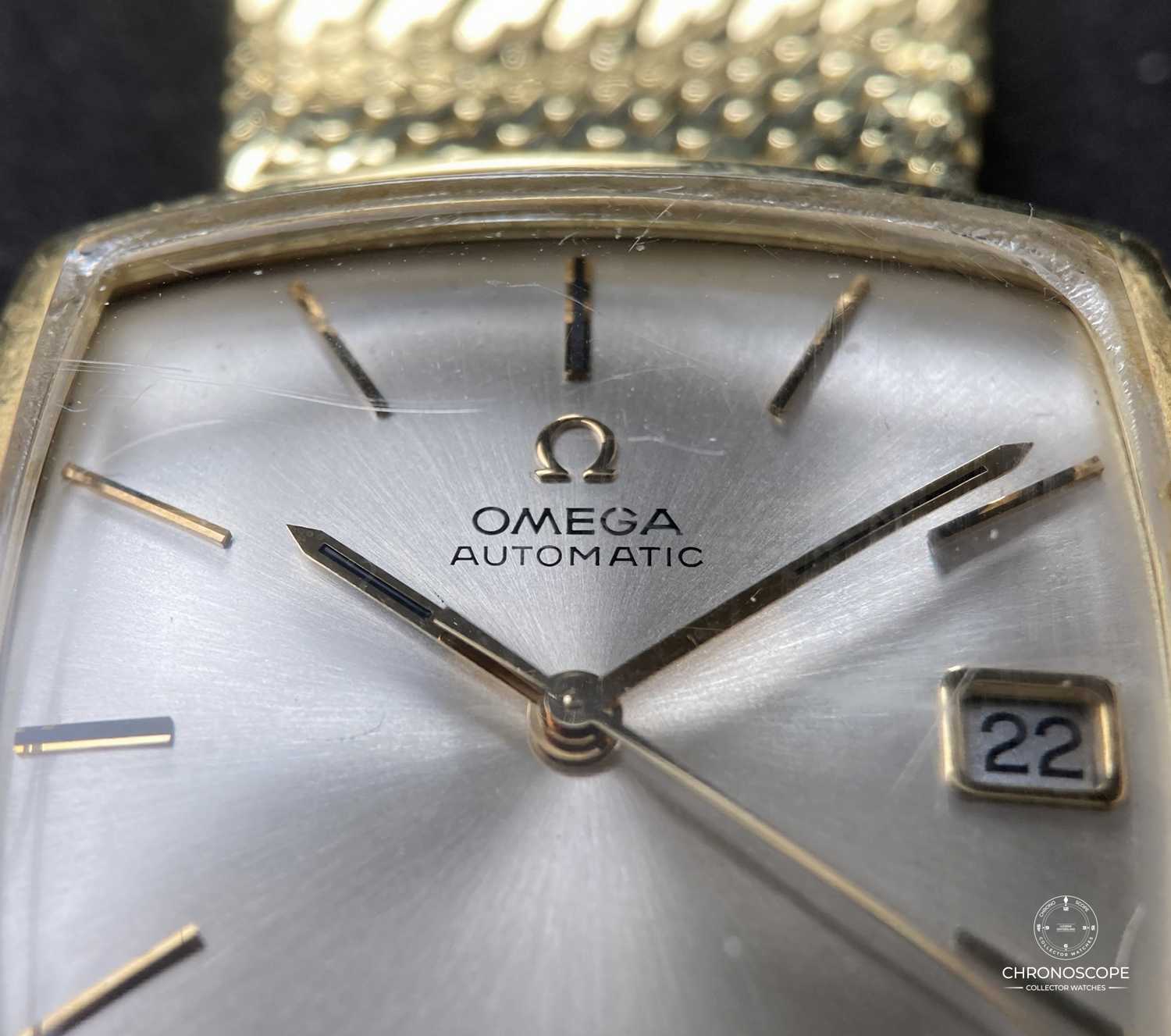 Omega DeVille 18k gold, ref.62.025, 18k gold bracelet - Image 6