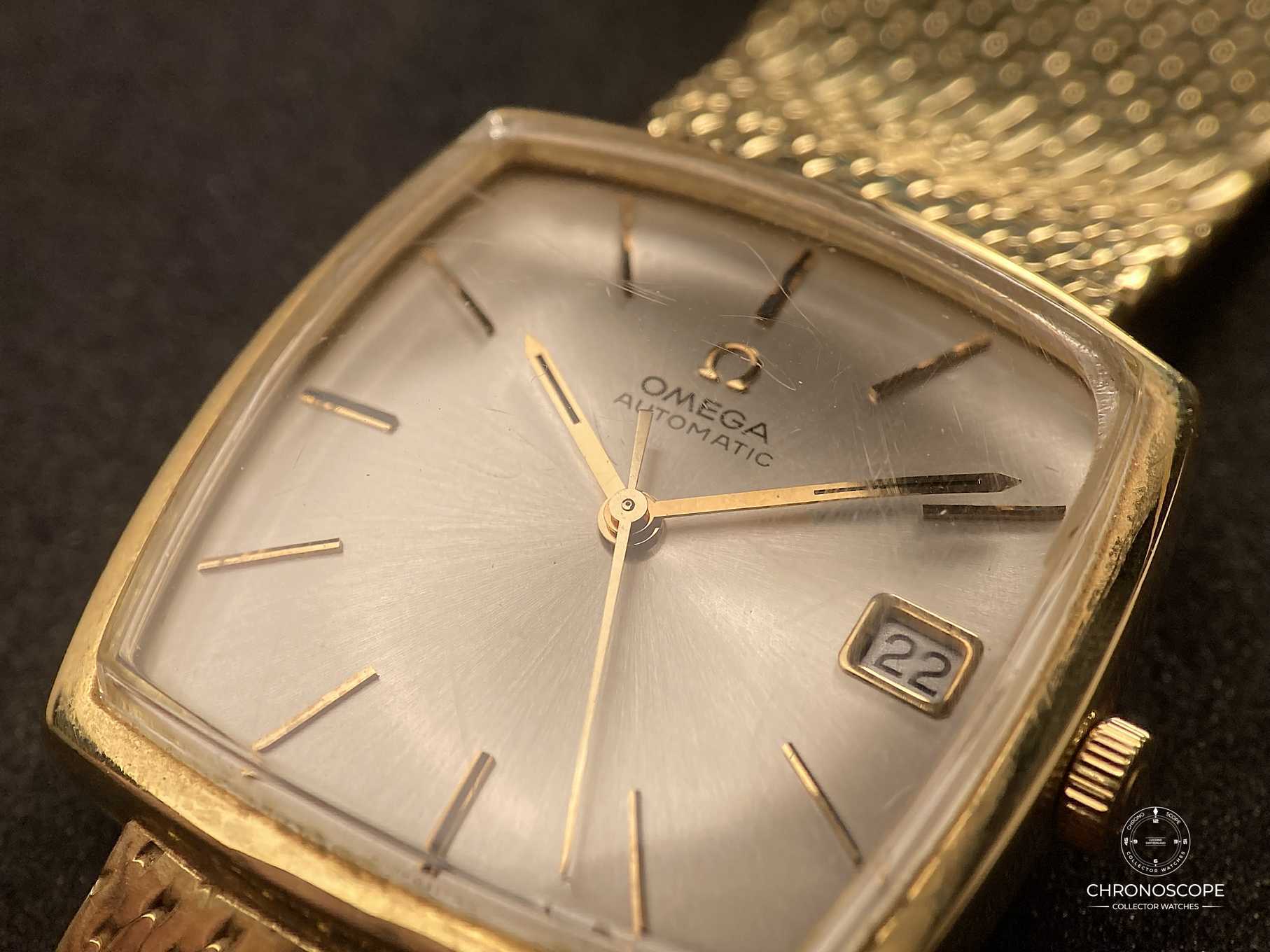 Omega DeVille 18k gold, ref.62.025, 18k gold bracelet - Image 7
