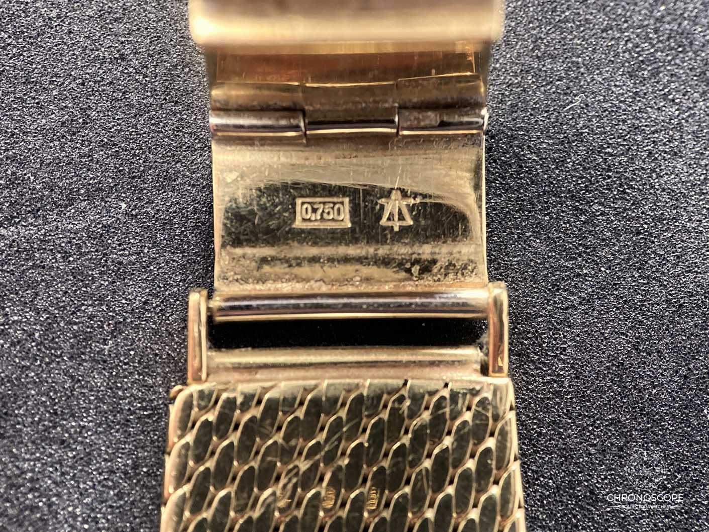 Omega DeVille 18k gold, ref.62.025, 18k gold bracelet - Image 9