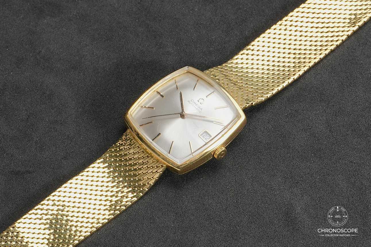 Omega DeVille 18k gold, ref.62.025, 18k gold bracelet - Image 4