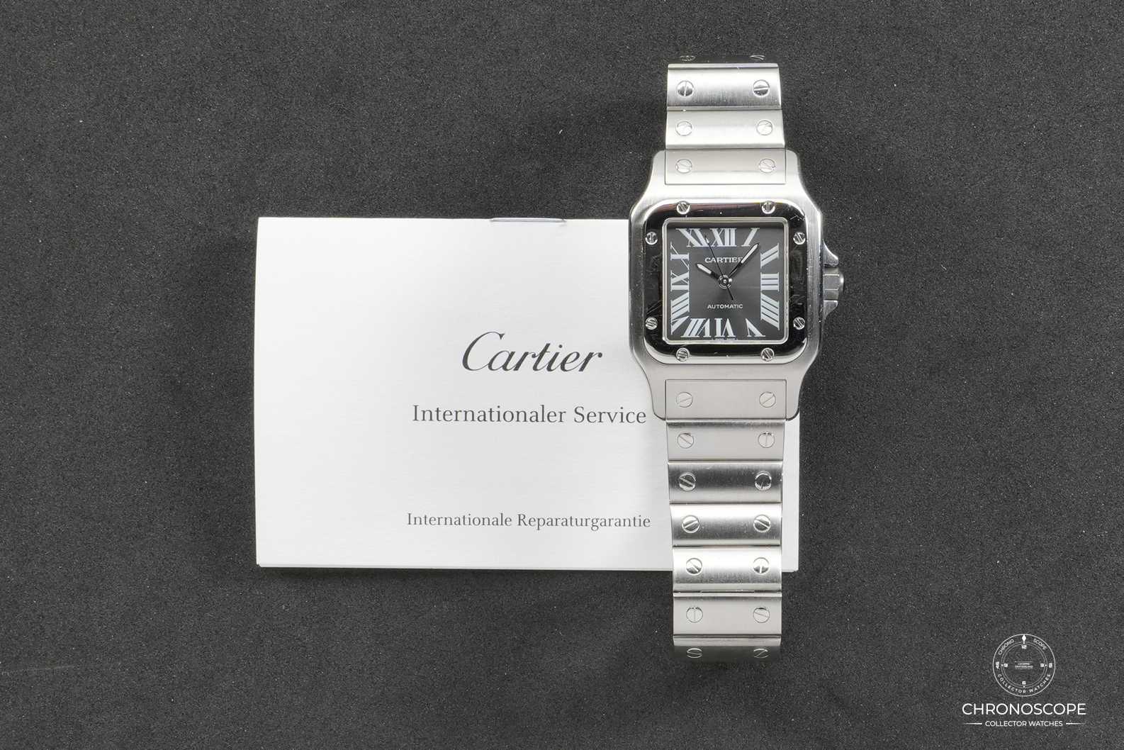 Cartier Santos Galbée automatic ref. 2319 SIHH Edition, Cartier Service, box, manuals & warranty - Image 7