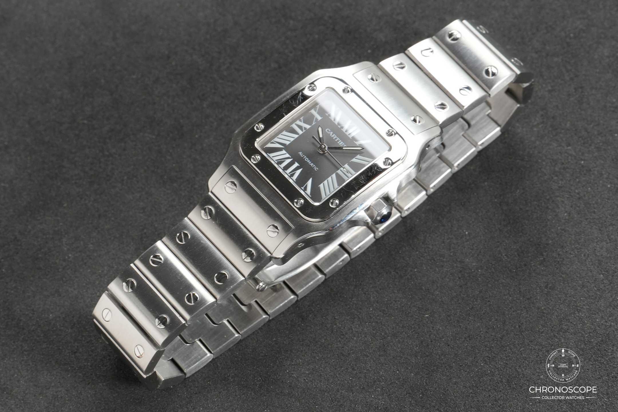 Cartier Santos Galbée automatic ref. 2319 SIHH Edition, Cartier Service, box, manuals & warranty - Image 5