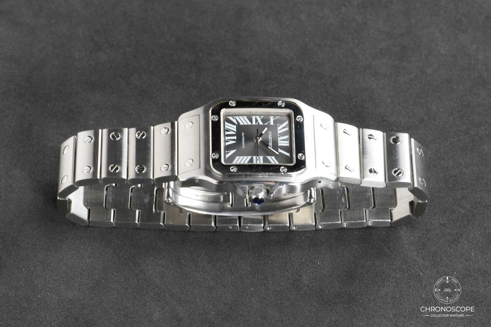 Cartier Santos Galbée automatic ref. 2319 SIHH Edition, Cartier Service, box, manuals & warranty - Image 4
