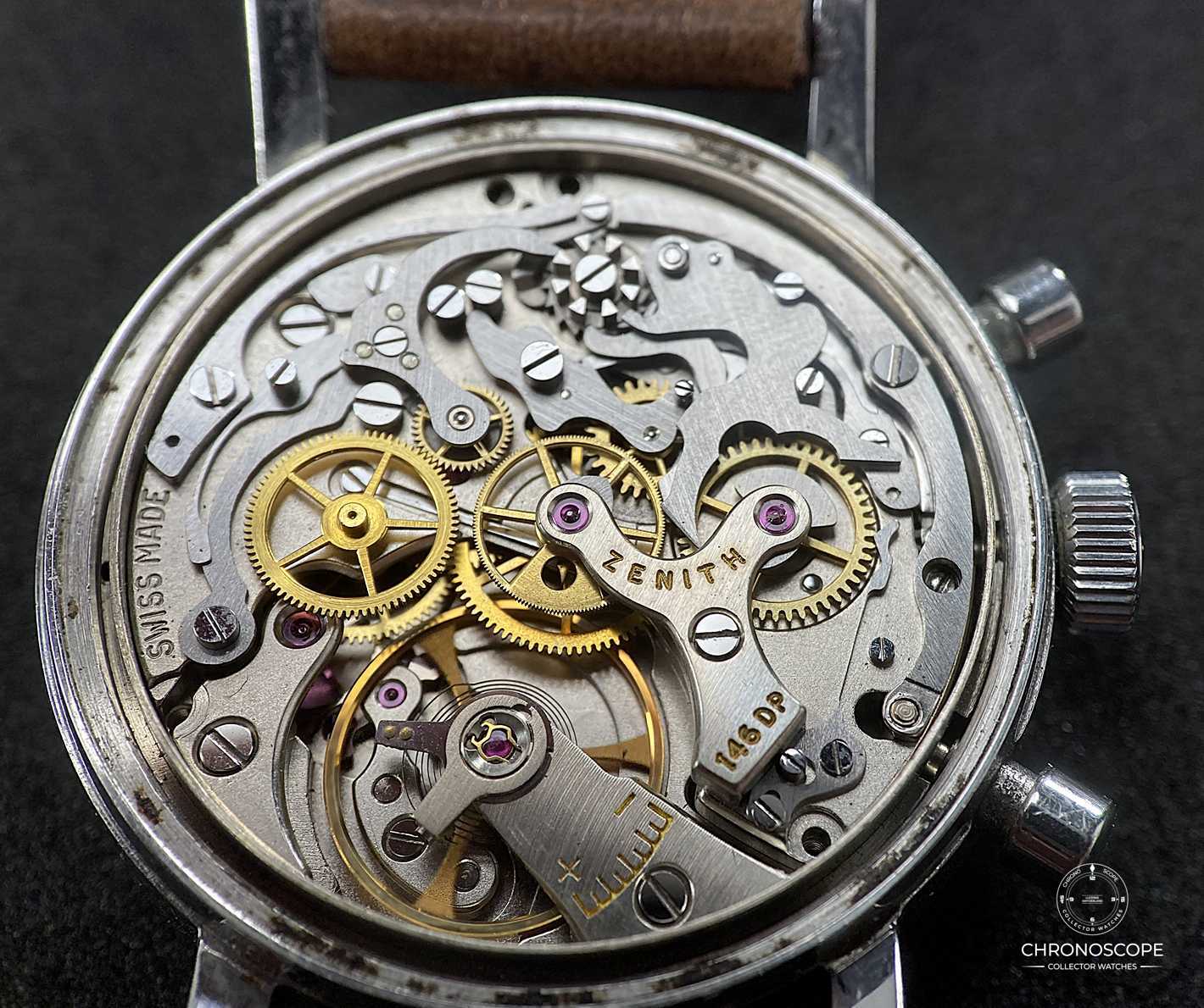 Zenith A271 Cal. 146DP from 1970, unpolished, serviced - Image 10