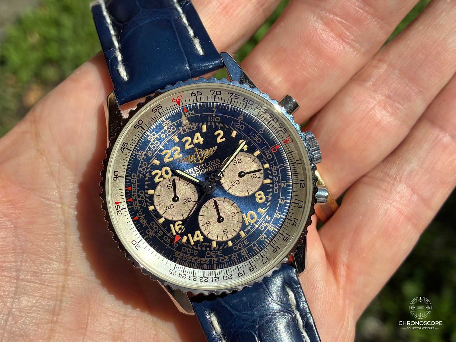 Breitling Navitimer Cosmonaute Série Spéciale ref. A12023, perfect tritium dial - Image 15