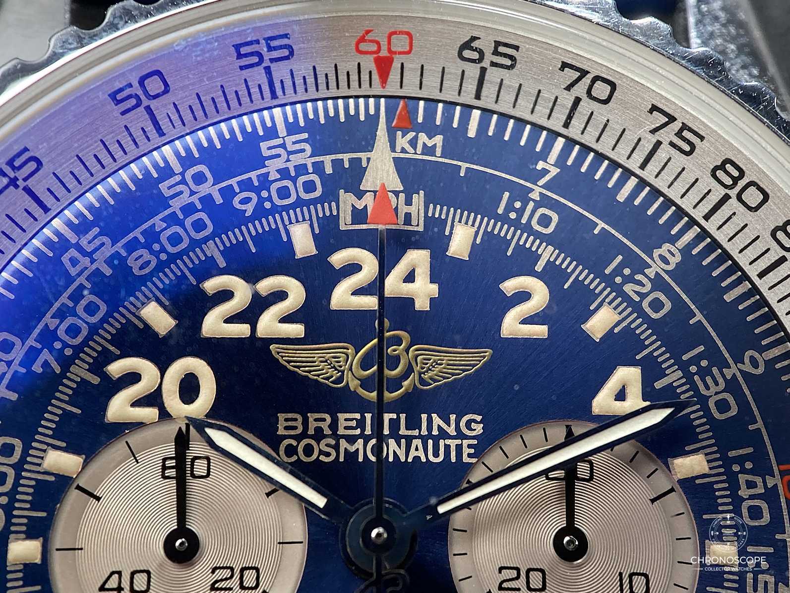Breitling Navitimer Cosmonaute Série Spéciale ref. A12023, perfect tritium dial - Image 10