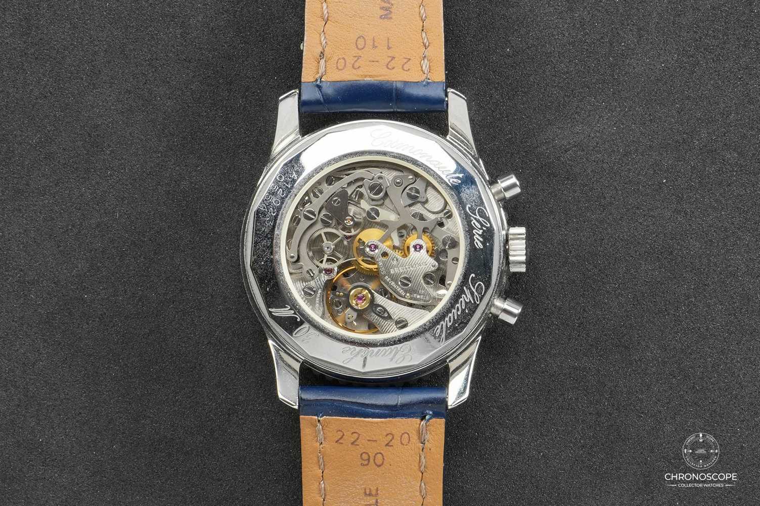 Breitling Navitimer Cosmonaute Série Spéciale ref. A12023, perfect tritium dial - Image 7