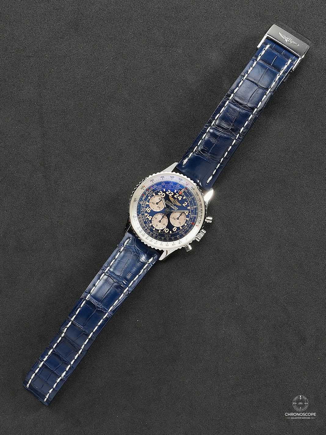 Breitling Navitimer Cosmonaute Série Spéciale ref. A12023, perfect tritium dial - Image 5