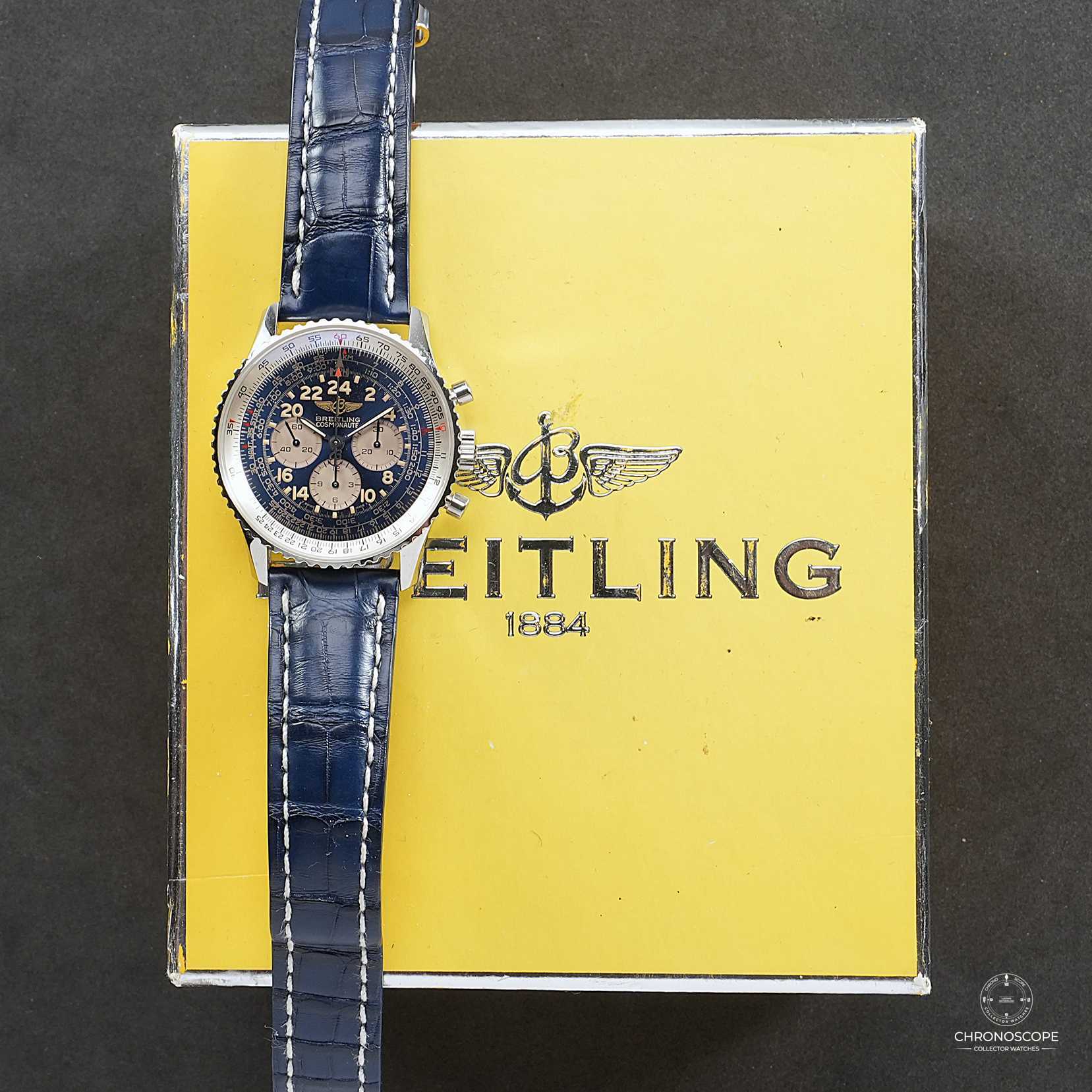 Breitling Navitimer Cosmonaute Série Spéciale ref. A12023, perfect tritium dial - Image 2