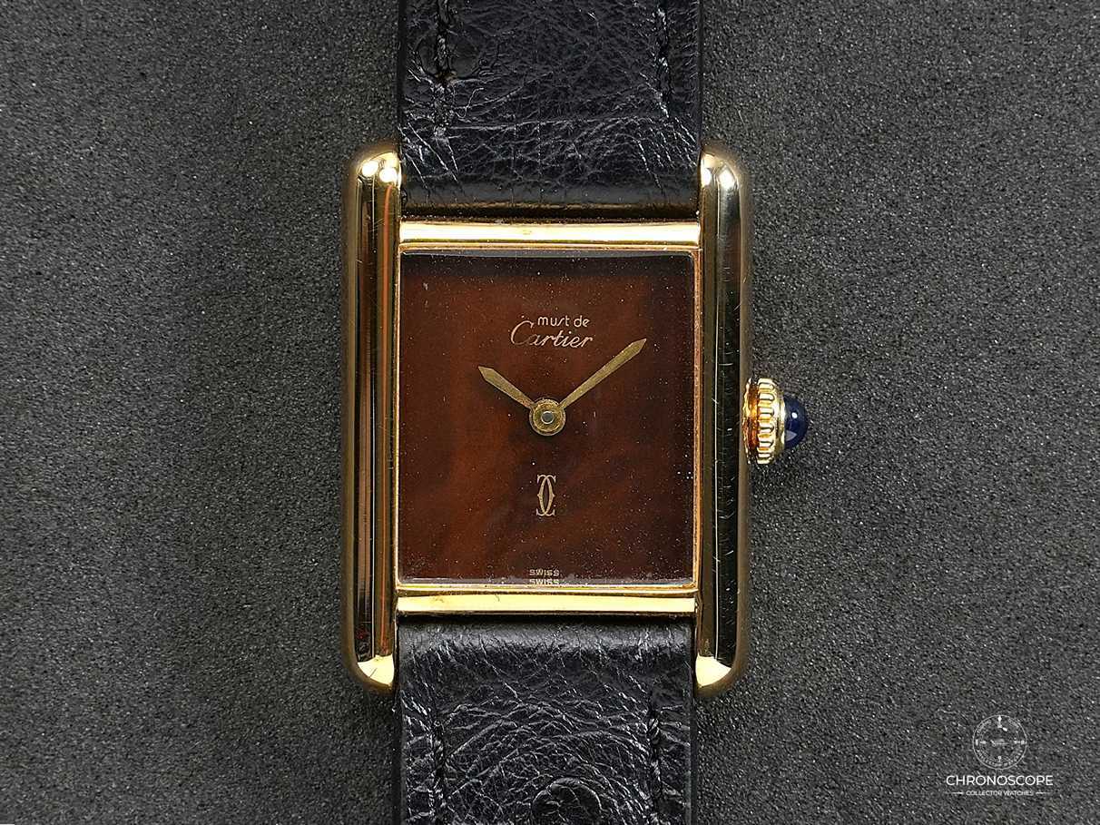 Cartier_Paris_Tank_Louis_925_ladies_wood_dial_Sterling_Silver_serviced_chronoscope_collector_watches