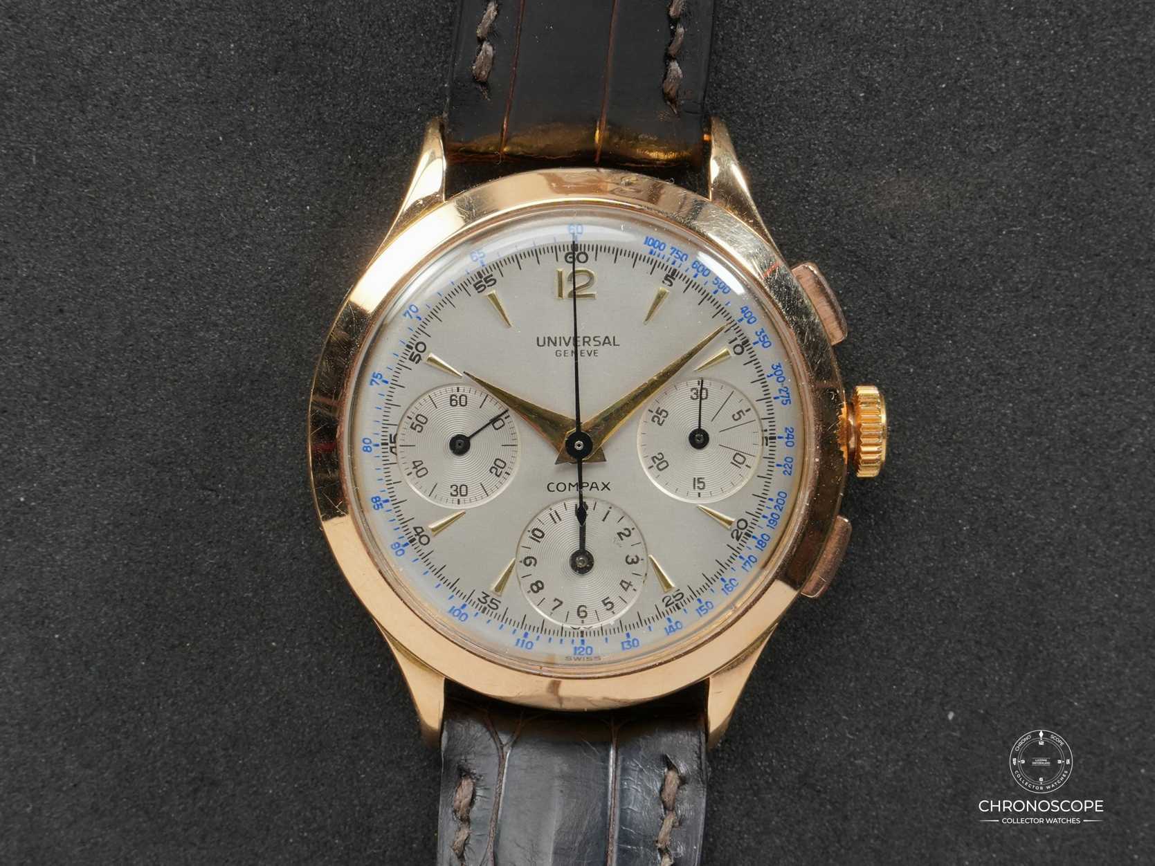 18k_Yellow_Gold__Universal_Genève_Compax_Reference_12491_chronoscope_collector_watches