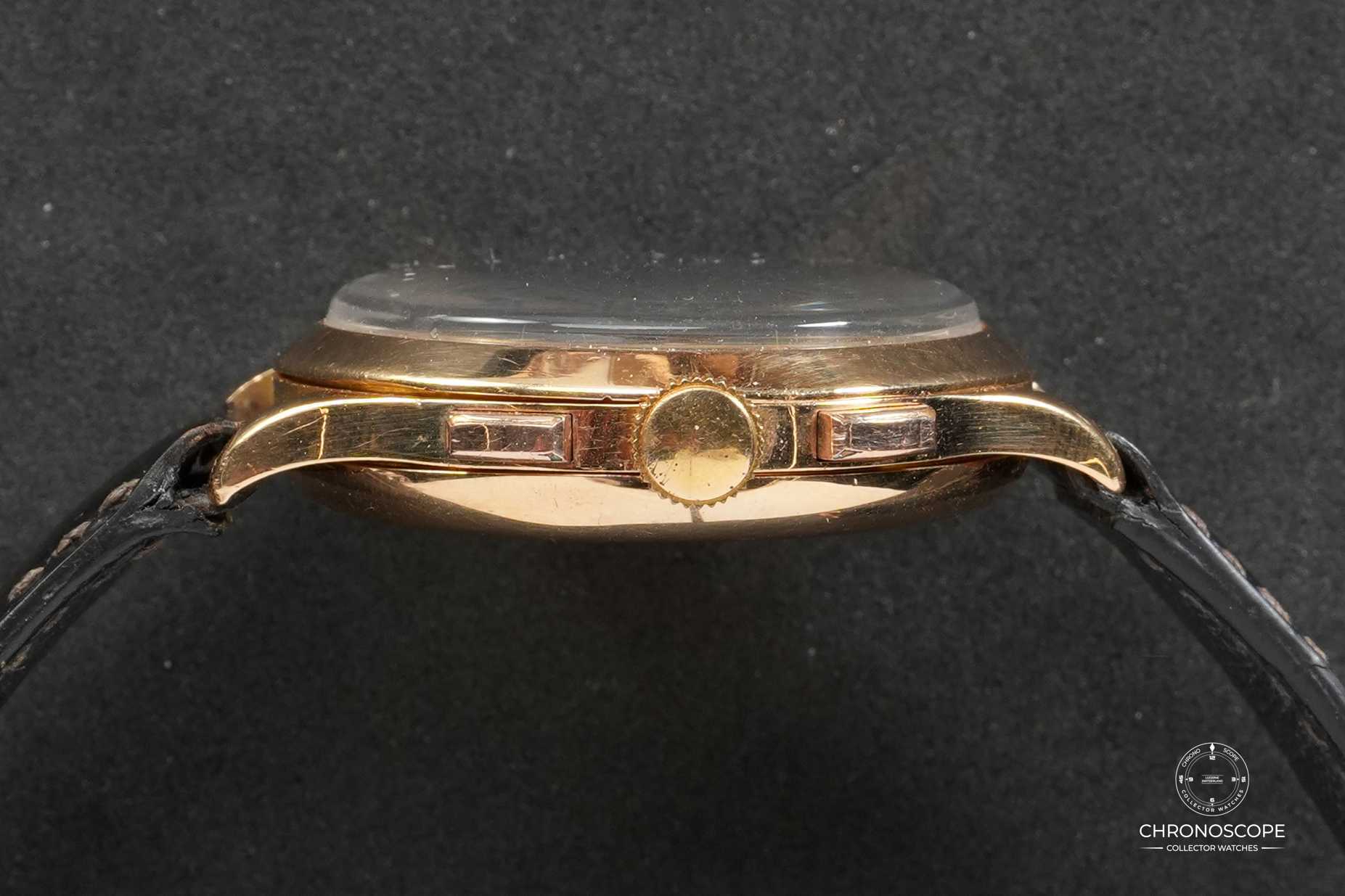 18k Yellow Gold Universal Genève Compax Reference 12491 - Image 14