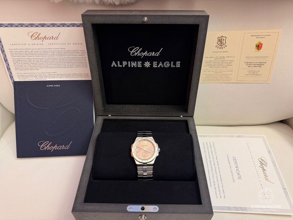 Chopard Alpine Eagle 41 XPS, ref. 298623-3001, crafted in Lucent Steel™ - Image 12