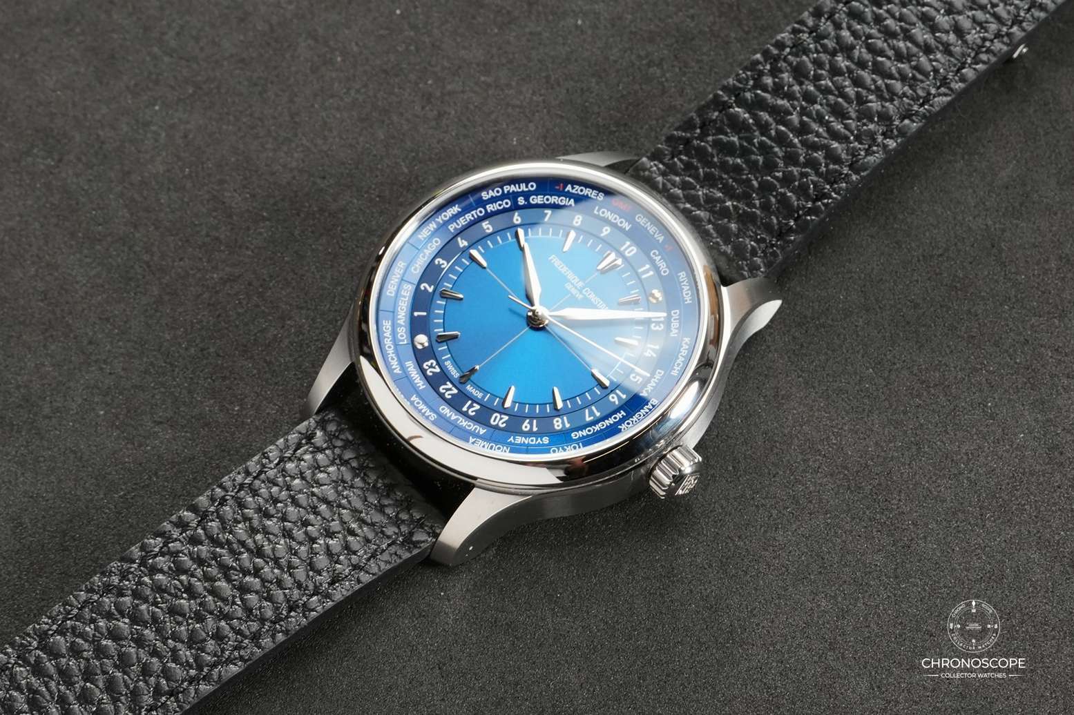 Frederique Constant Manufacture Classic Worldtimer, ref. FC-718N4H6, limited edition - Image 7