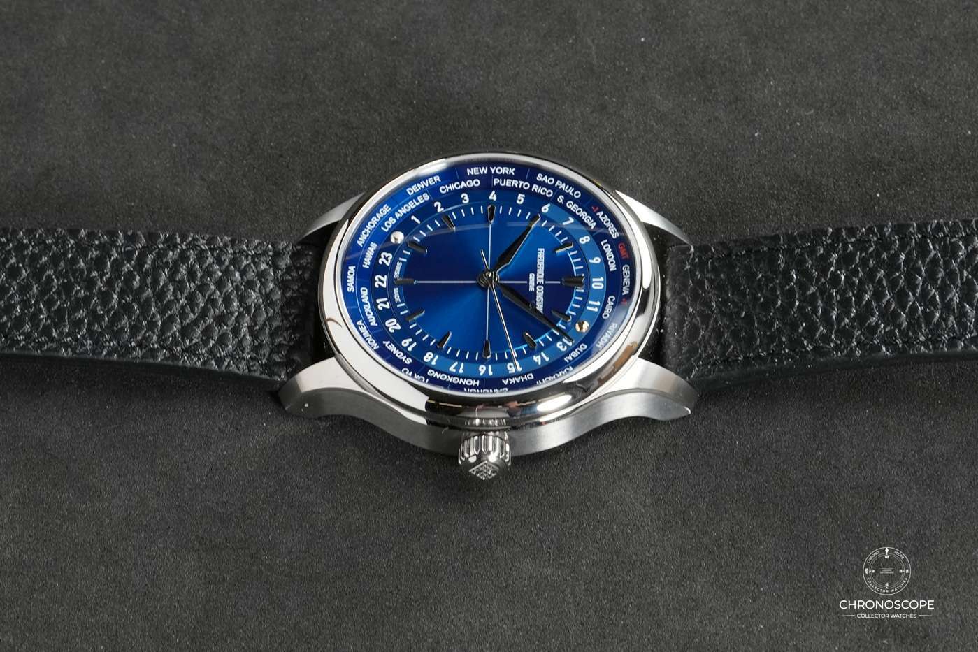 Frederique Constant Manufacture Classic Worldtimer, ref. FC-718N4H6, limited edition - Image 6