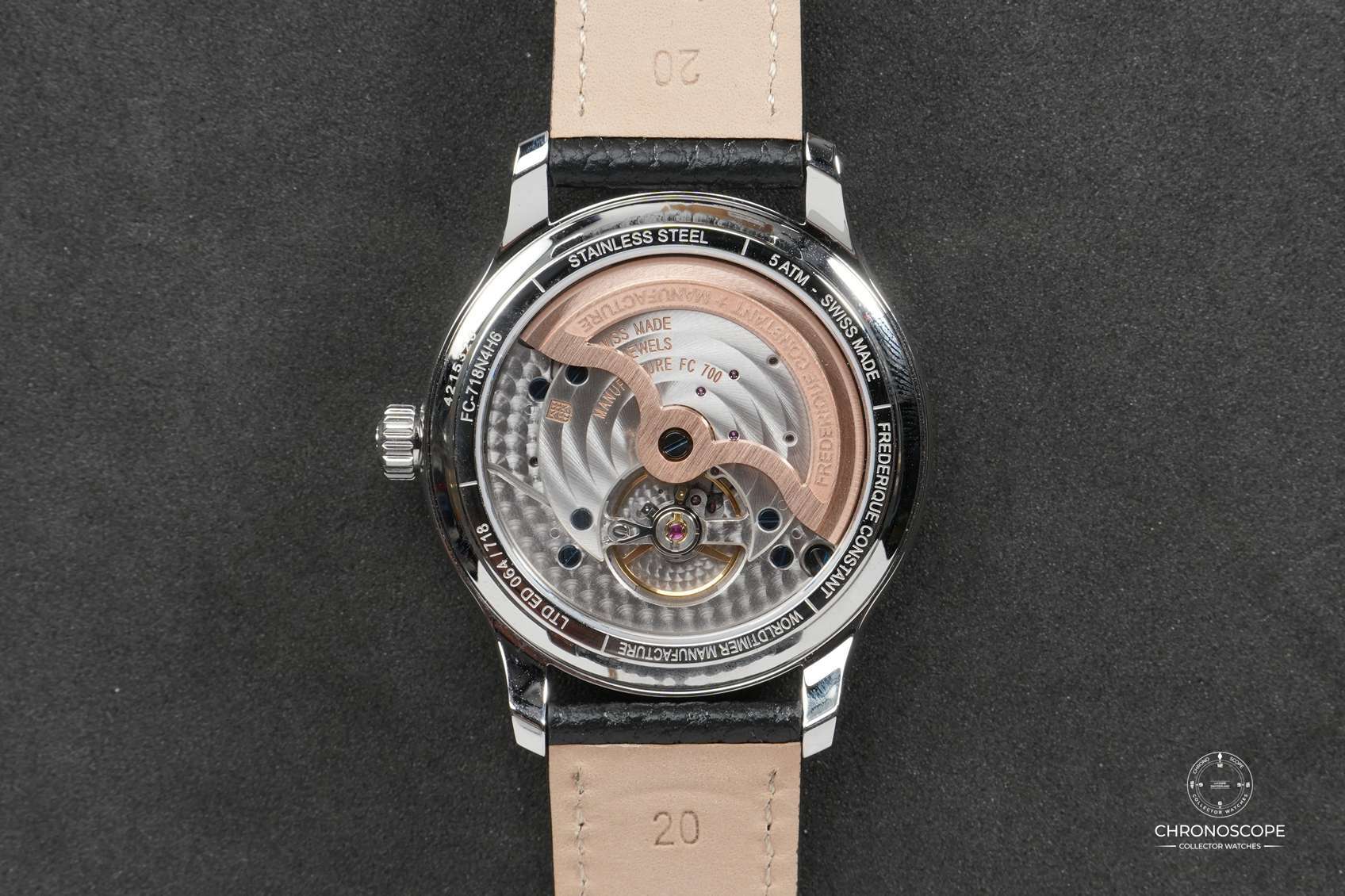 Frederique Constant Manufacture Classic Worldtimer, ref. FC-718N4H6, limited edition - Image 2