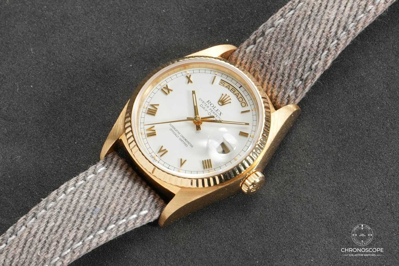 Rolex Day Date 18k Yellow Gold Reference 18038 - Image 3
