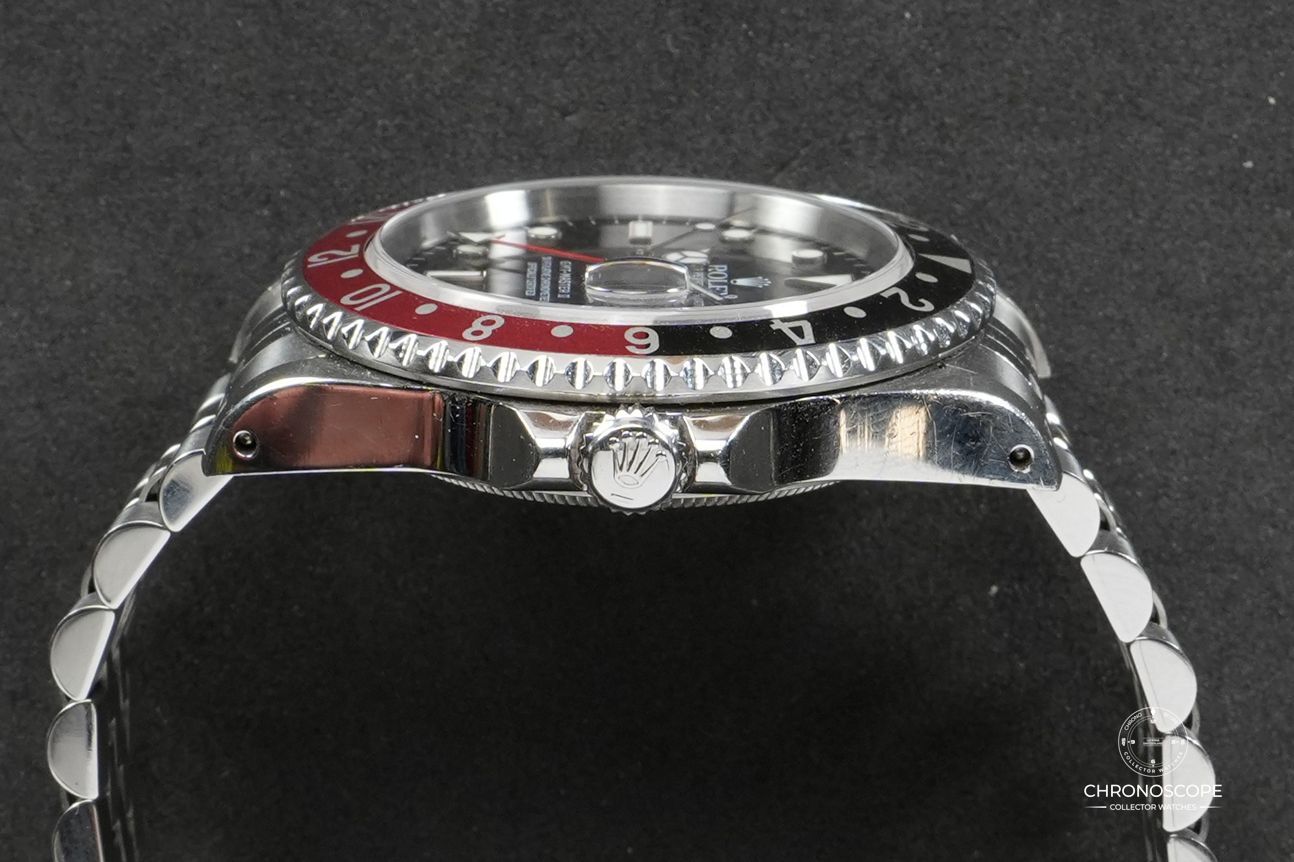Rolex GMT-Master II ref. 16710 “Coke” on Jubilee bracelet, full set from 2000, Rolex Service 2022 - Image 12