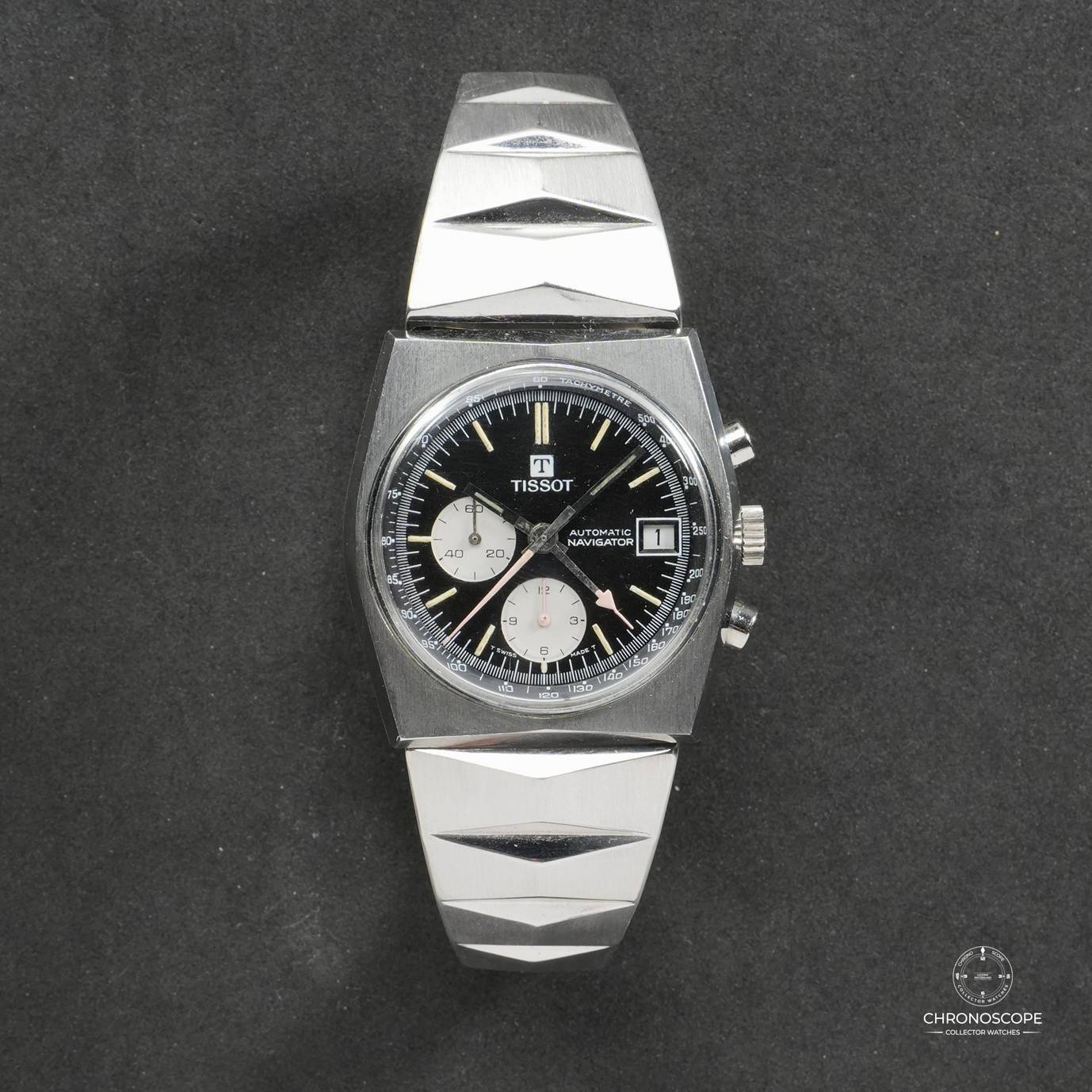 Tissot Navigator Chronograph Ref. 45502 “Lobster”, New Old Stock  - Image 5