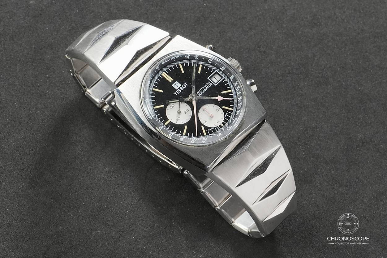 Tissot Navigator Chronograph Ref. 45502 “Lobster”, New Old Stock  - Image 2