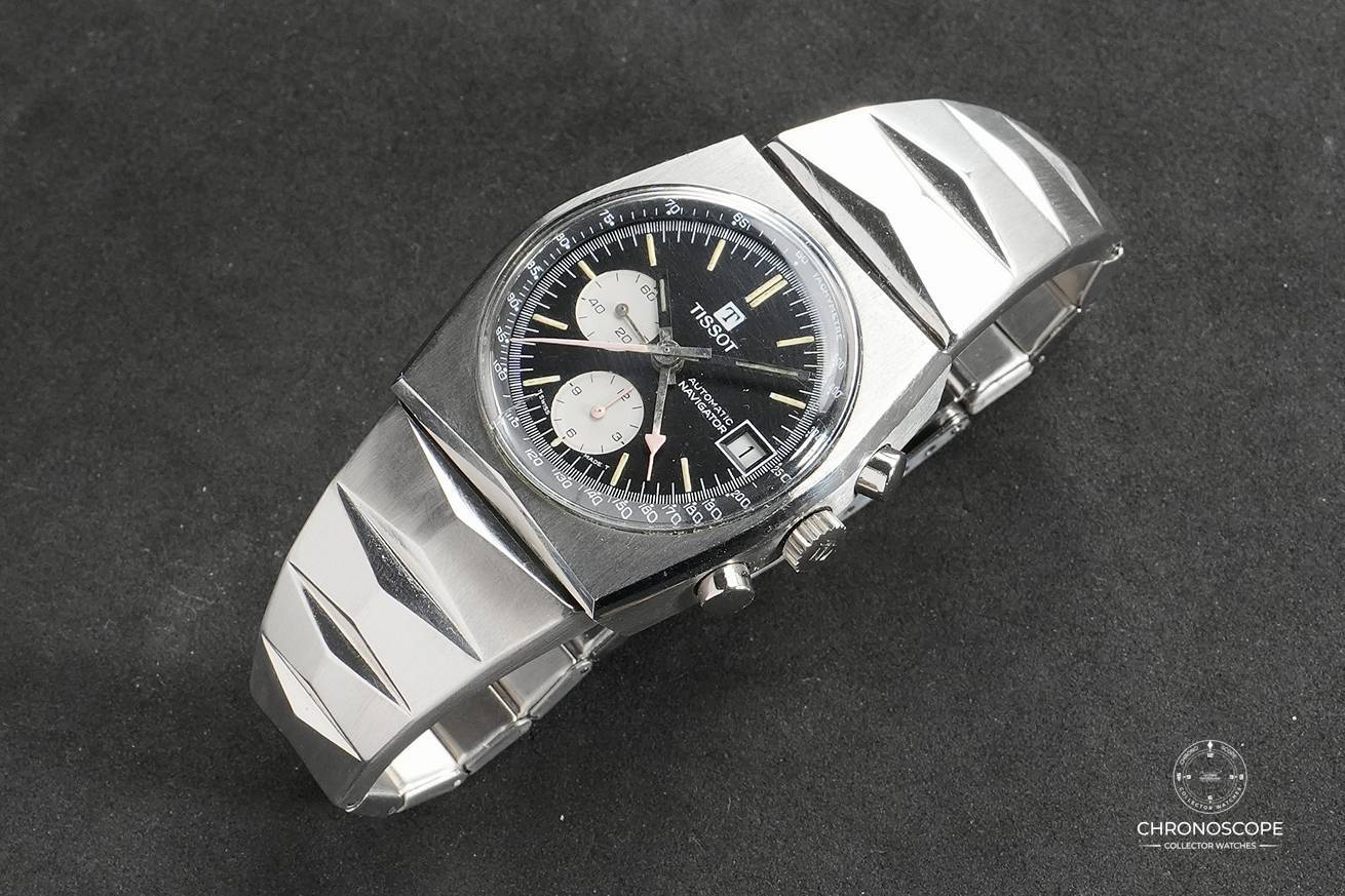 Tissot Navigator Chronograph Ref. 45502 “Lobster”, New Old Stock  - Image 4