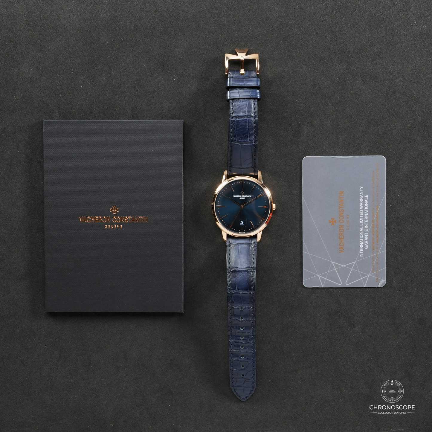 Vacheron Constantin Patrimony ref 85180 in red gold, full set with Box and Papers - Image 6