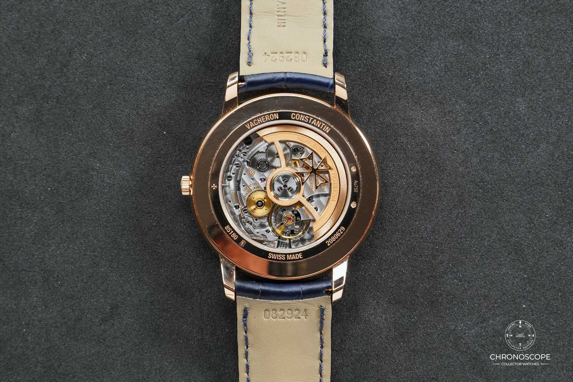 Vacheron Constantin Patrimony ref 85180 in red gold, full set with Box and Papers - Image 8