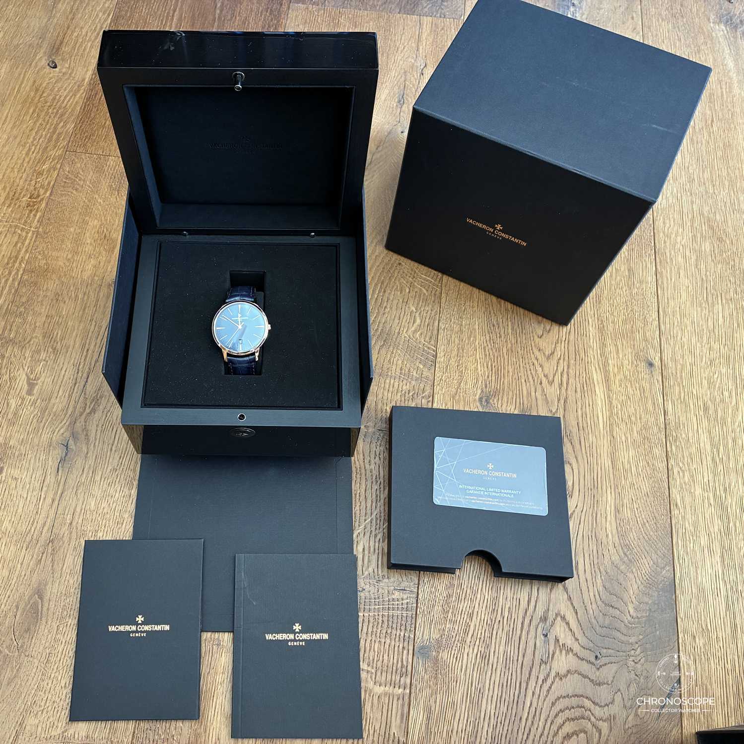 Vacheron Constantin Patrimony ref 85180 in red gold, full set with Box and Papers - Image 13