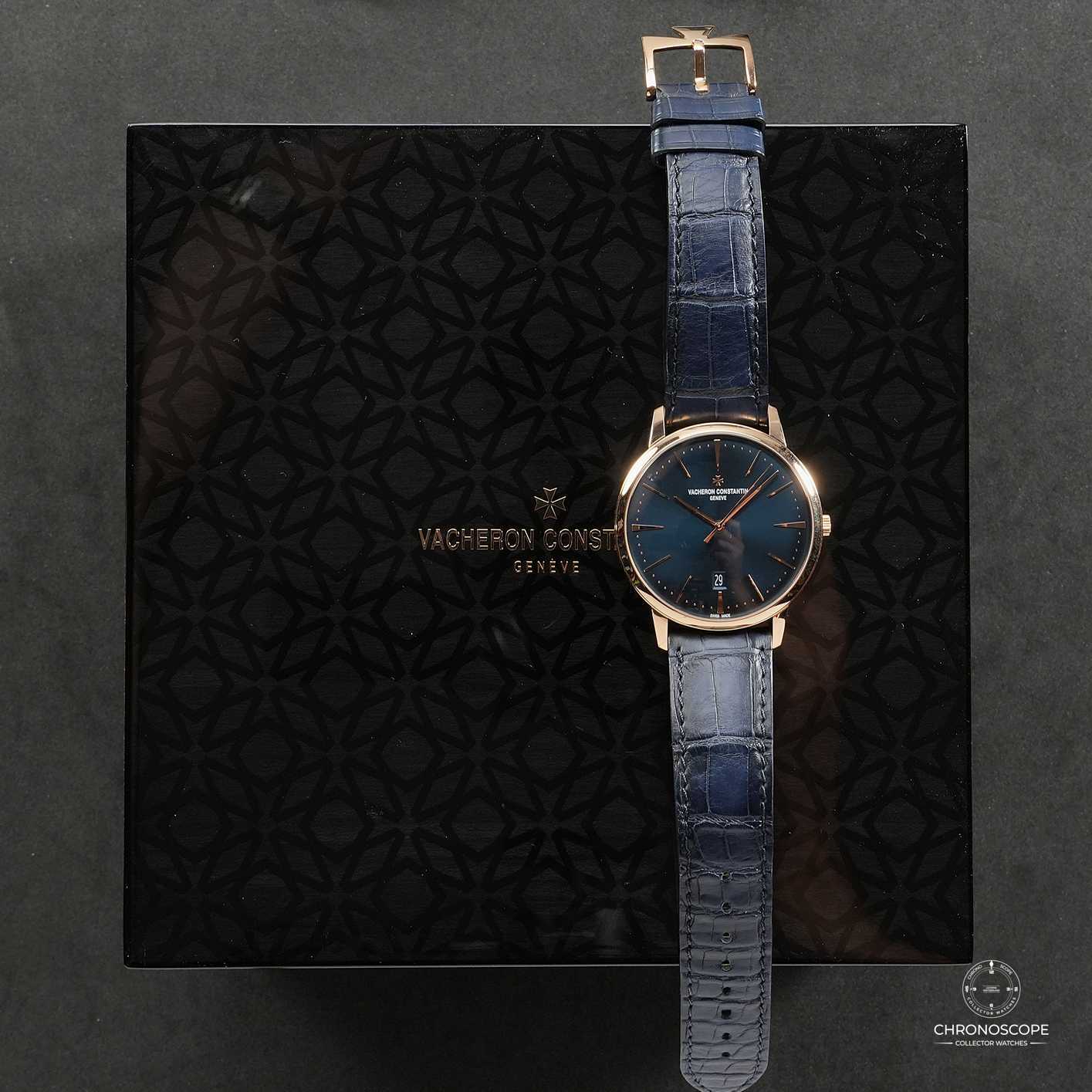 Vacheron Constantin Patrimony ref 85180 in red gold, full set with Box and Papers - Image 2