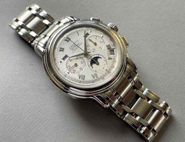 Zenith_El_Primero_Chronomaster_Cal_410_FULL_SET_steel_bracelet_chronoscope_collector_watches
